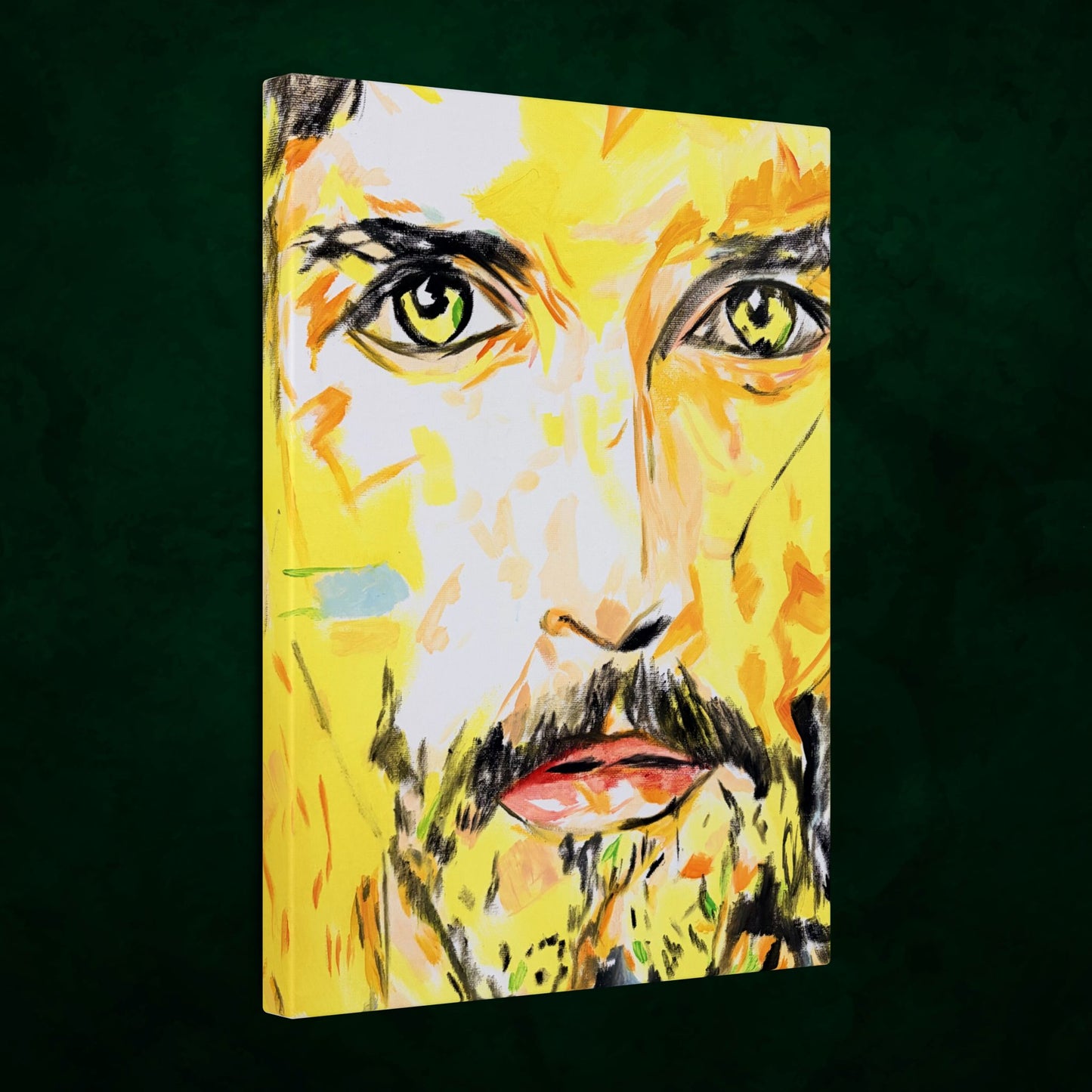 Jesus Christ by Wamantha - Canvas Print