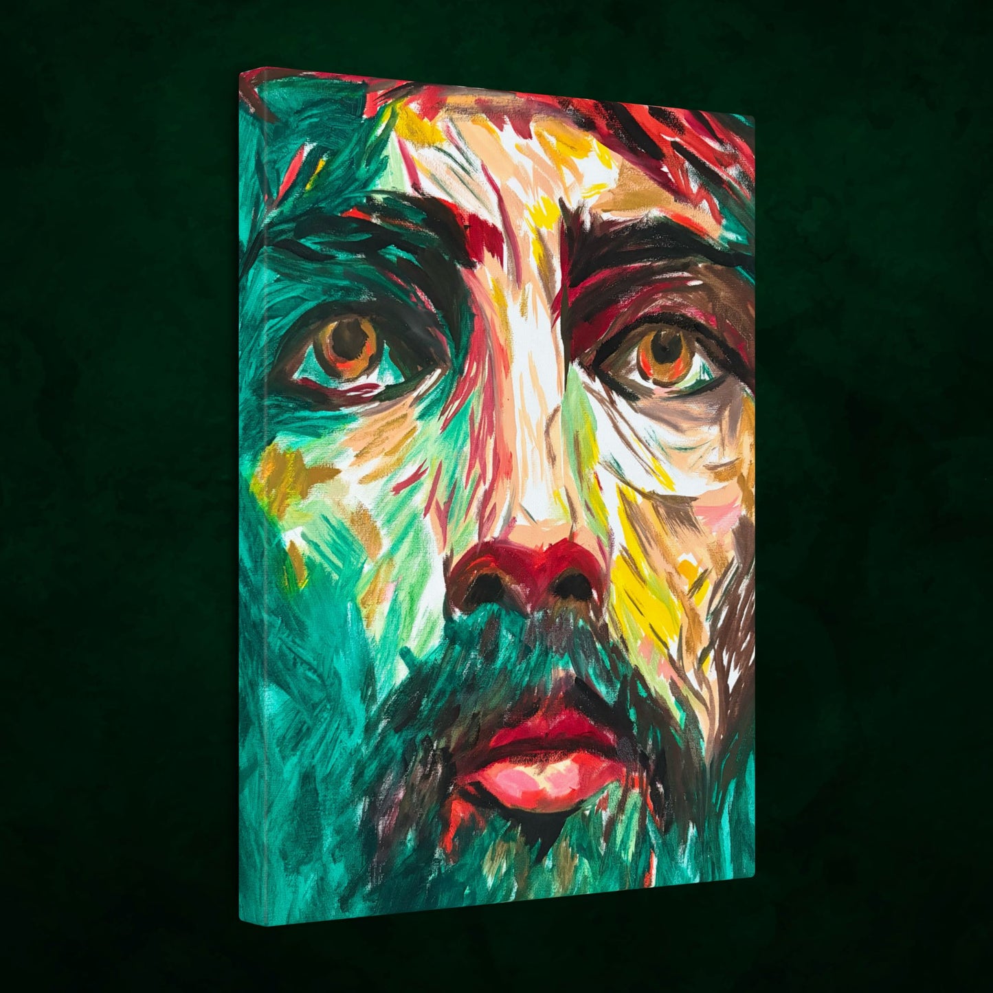 Jesus Christ by Wamantha - Canvas Print