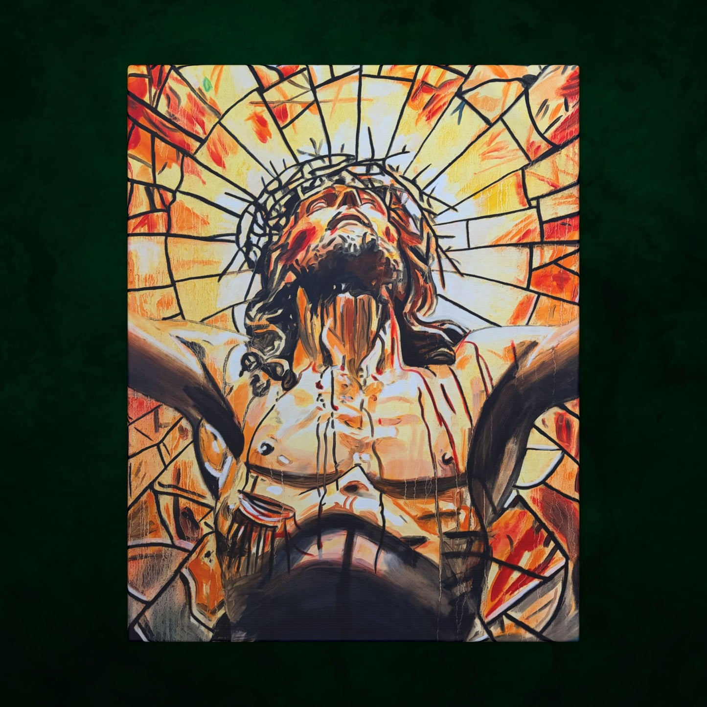 Jesus Christ by Warren Willowdale — Canvas Print