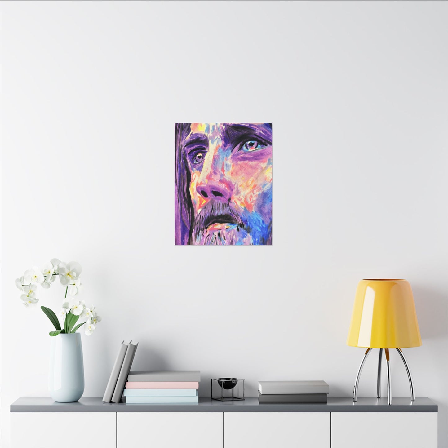 Jesus Christ by Wamantha - Canvas Print