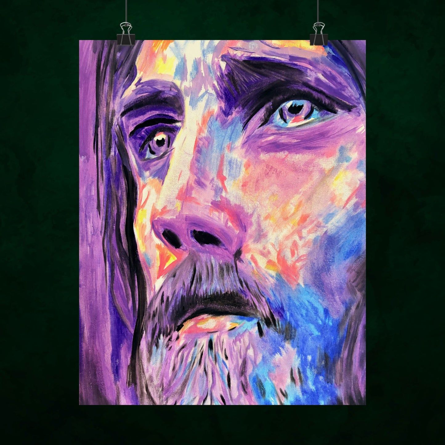 Jesus Christ by Wamantha — Museum-Grade Archival Art Print