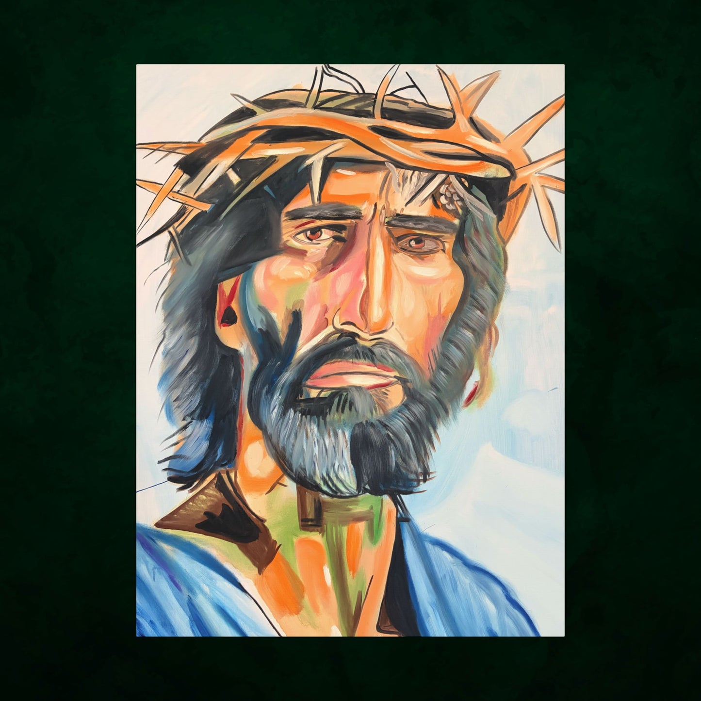 Jesus Christ by Warren Willowdale - Canvas Print