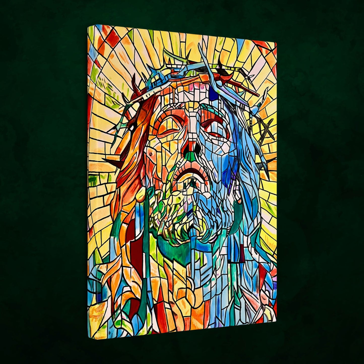 Jesus Christ by Warren Willowdale — Canvas Print