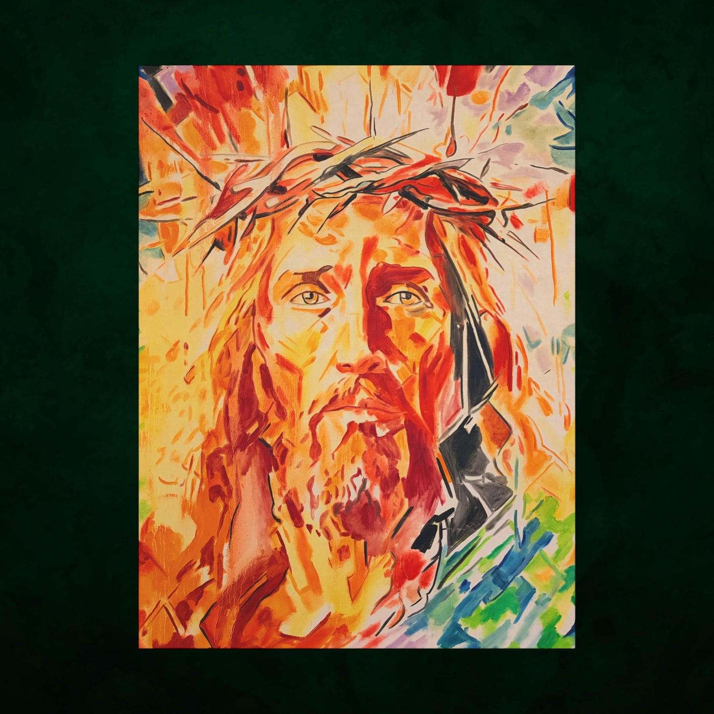 Jesus Christ by Warren Willowdale - Canvas Print