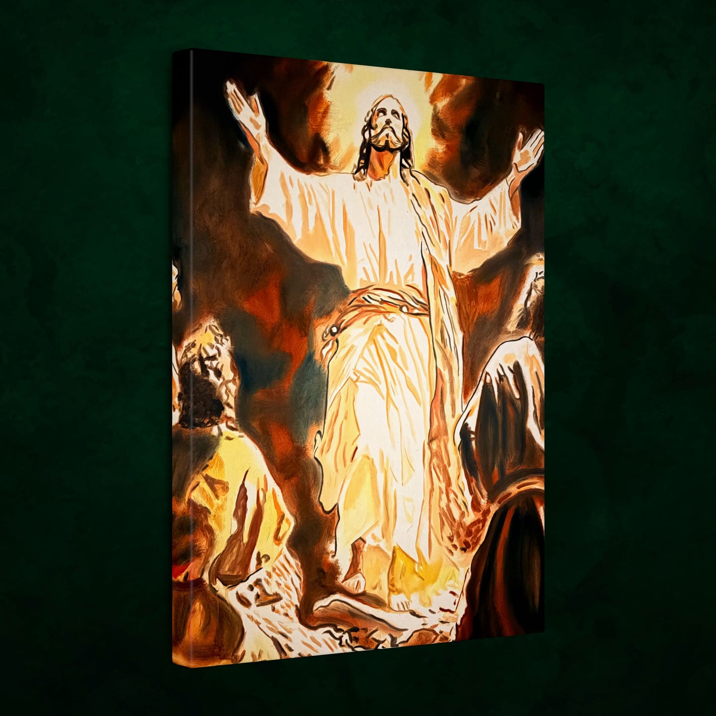 Jesus Christ by Warren Willowdale - Canvas Print