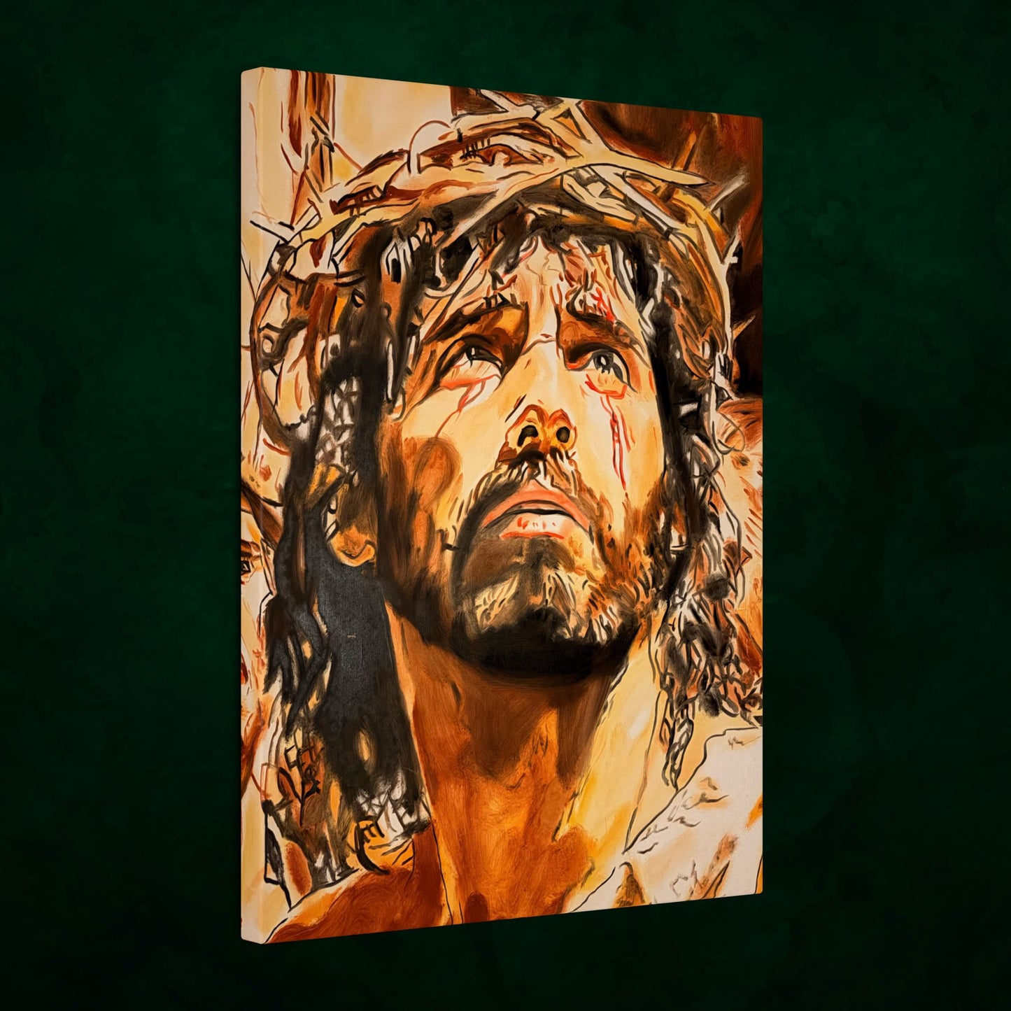 Jesus Christ by Warren Willowdale - Canvas Print