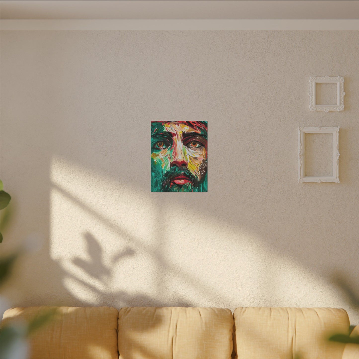 Jesus Christ by Wamantha - Canvas Print