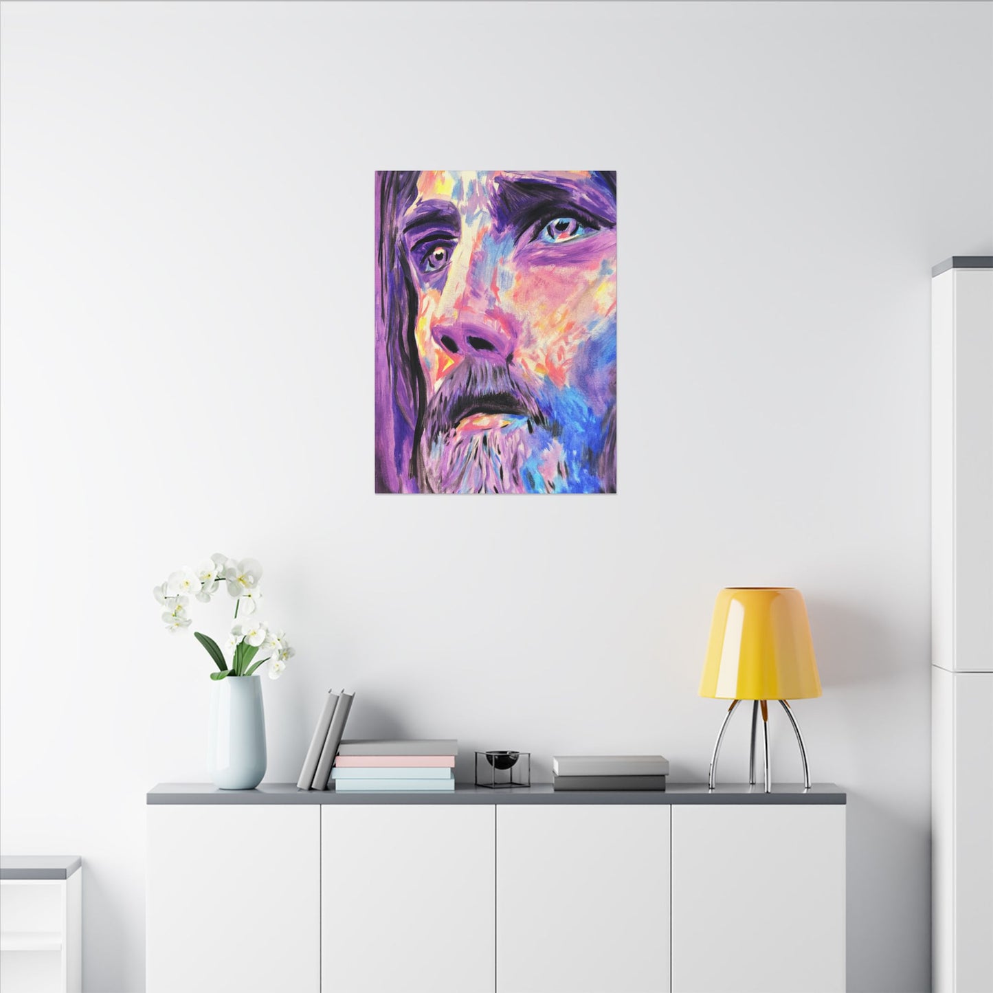 Jesus Christ by Wamantha - Canvas Print
