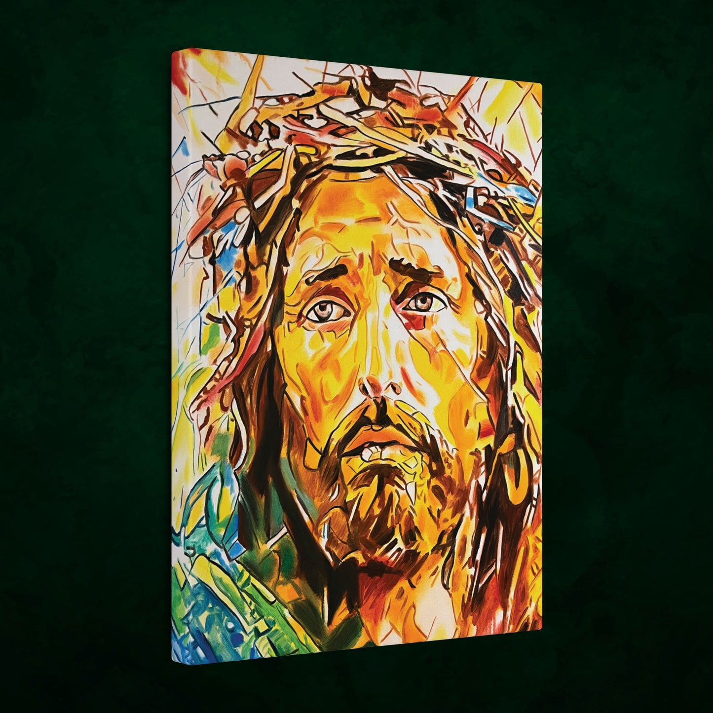 Jesus Christ by Warren Willowdale — Canvas Print