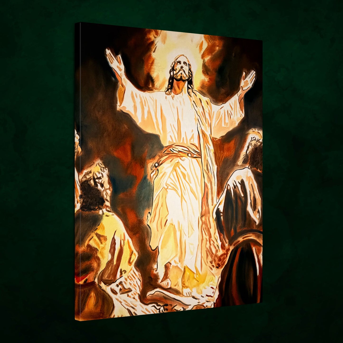 Jesus Christ by Warren Willowdale - Canvas Print