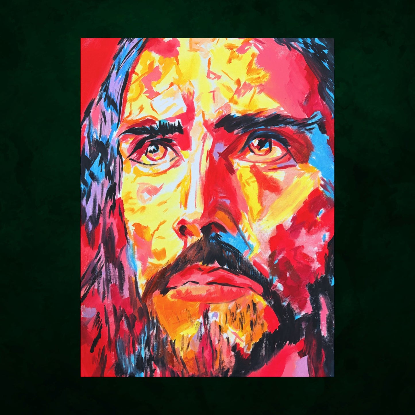 Jesus Christ by Wamantha - Canvas Print