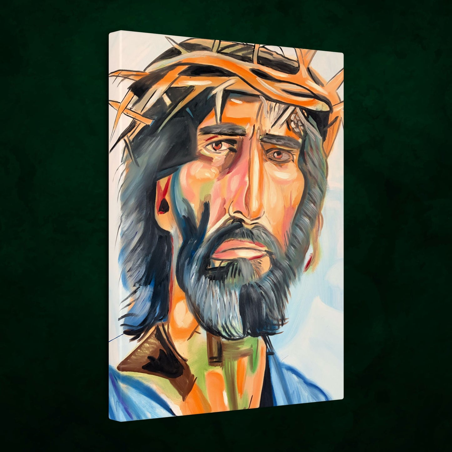 Jesus Christ by Warren Willowdale - Canvas Print