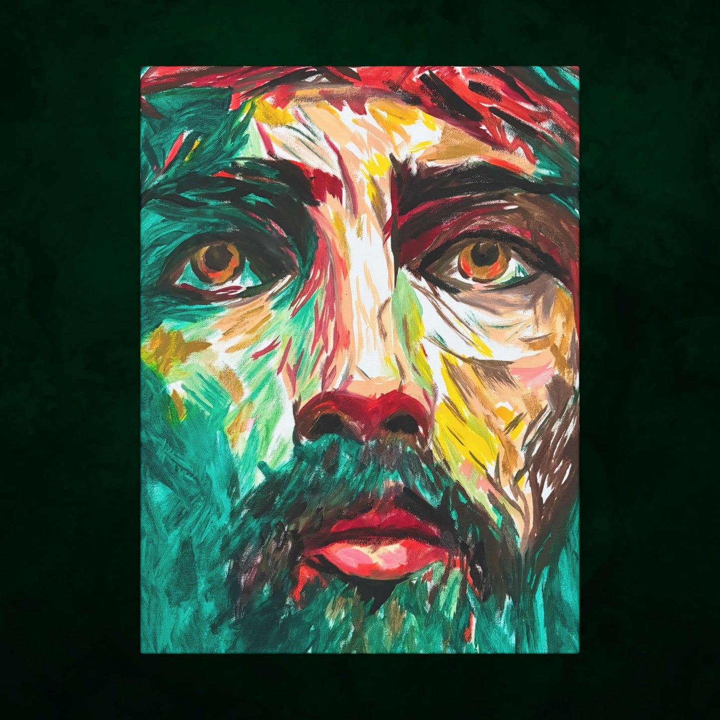 Jesus Christ by Wamantha - Canvas Print