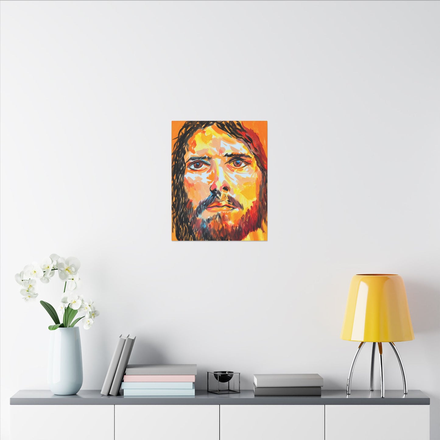 Jesus Christ by Wamantha - Canvas Print
