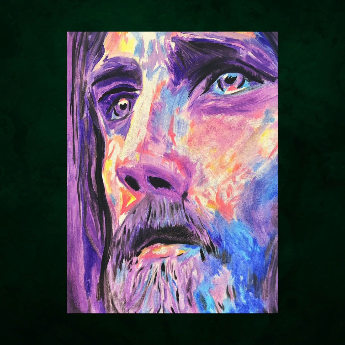 Jesus Christ by Wamantha - Canvas Print