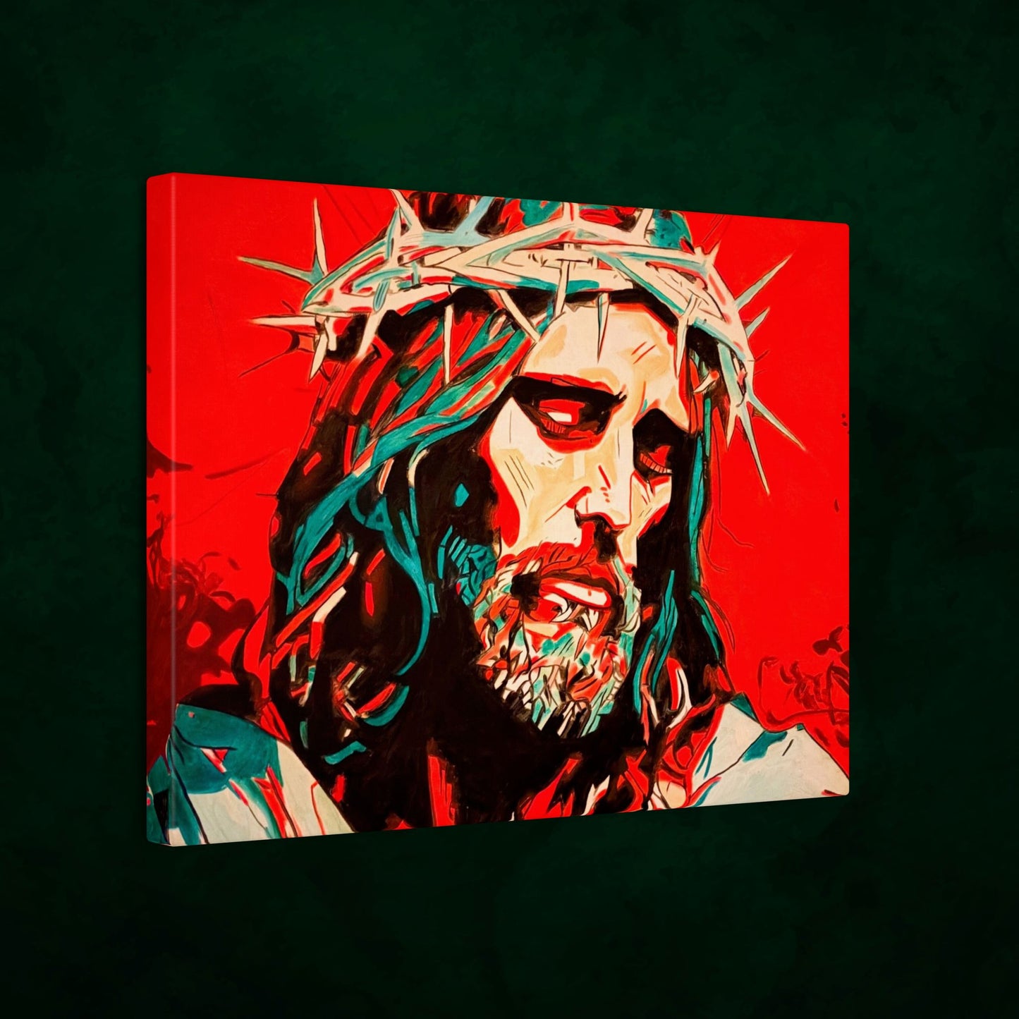 Jesus Christ by Warren Willowdale - Canvas Print