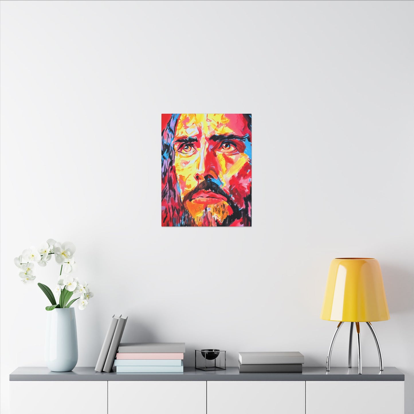 Jesus Christ by Wamantha - Canvas Print