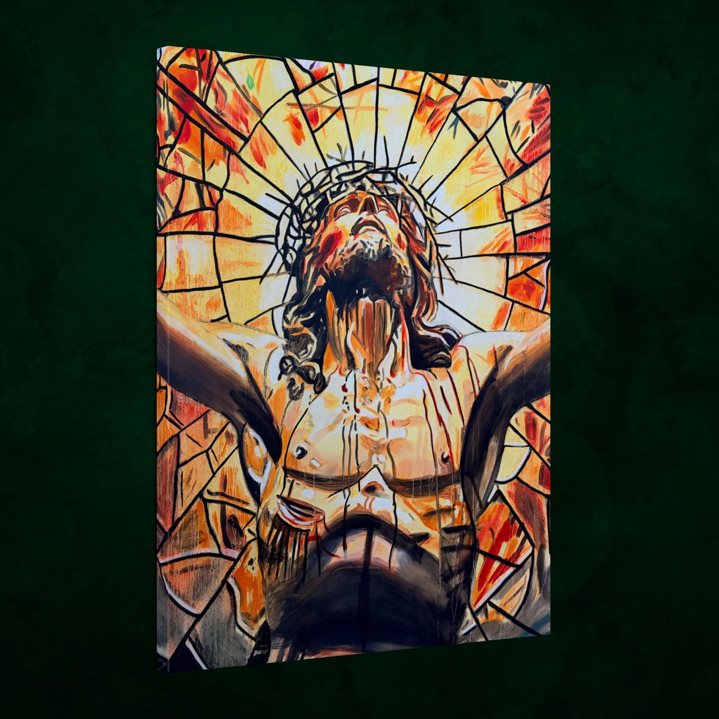 Jesus Christ by Warren Willowdale — Canvas Print