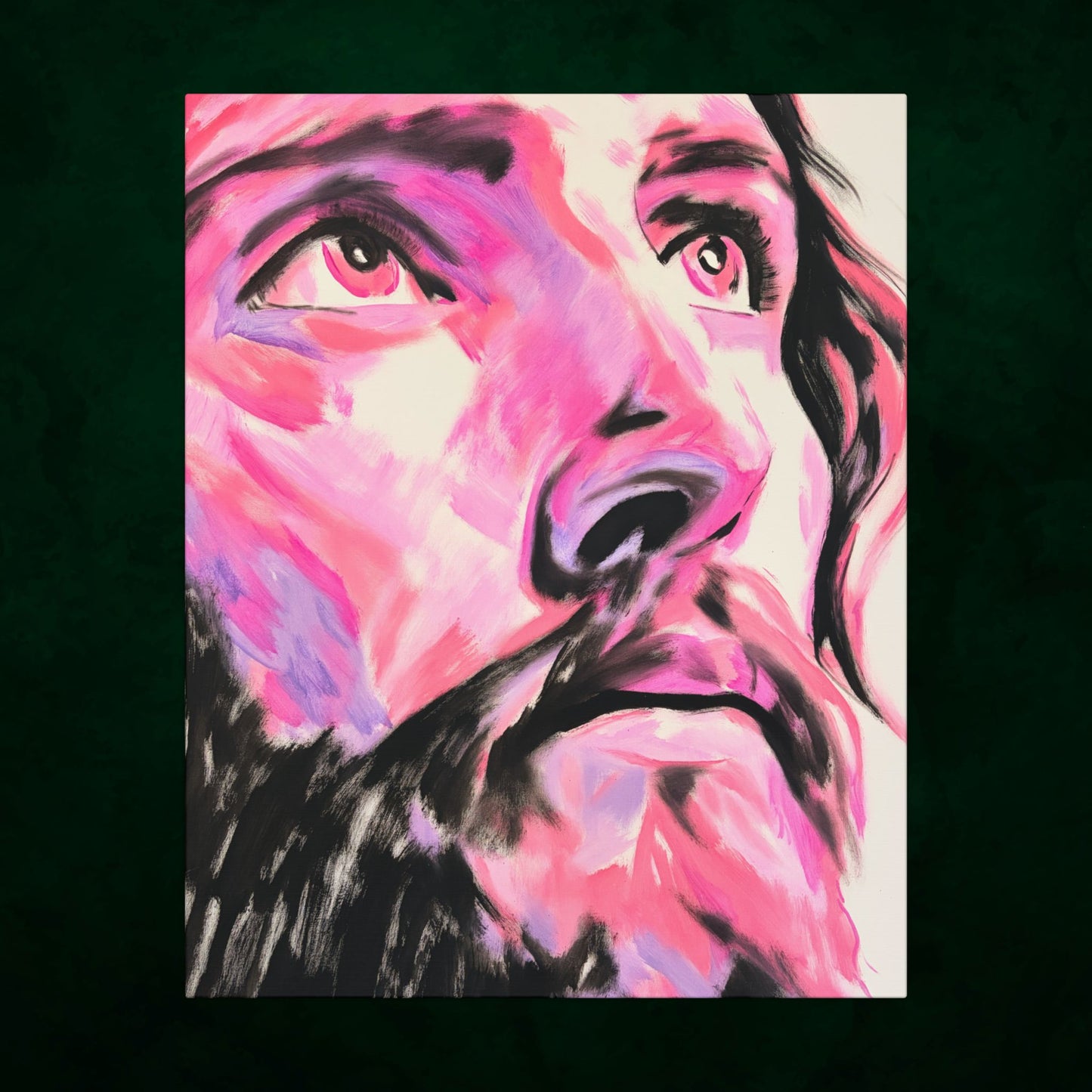 Jesus Christ by Wamantha - Canvas Print