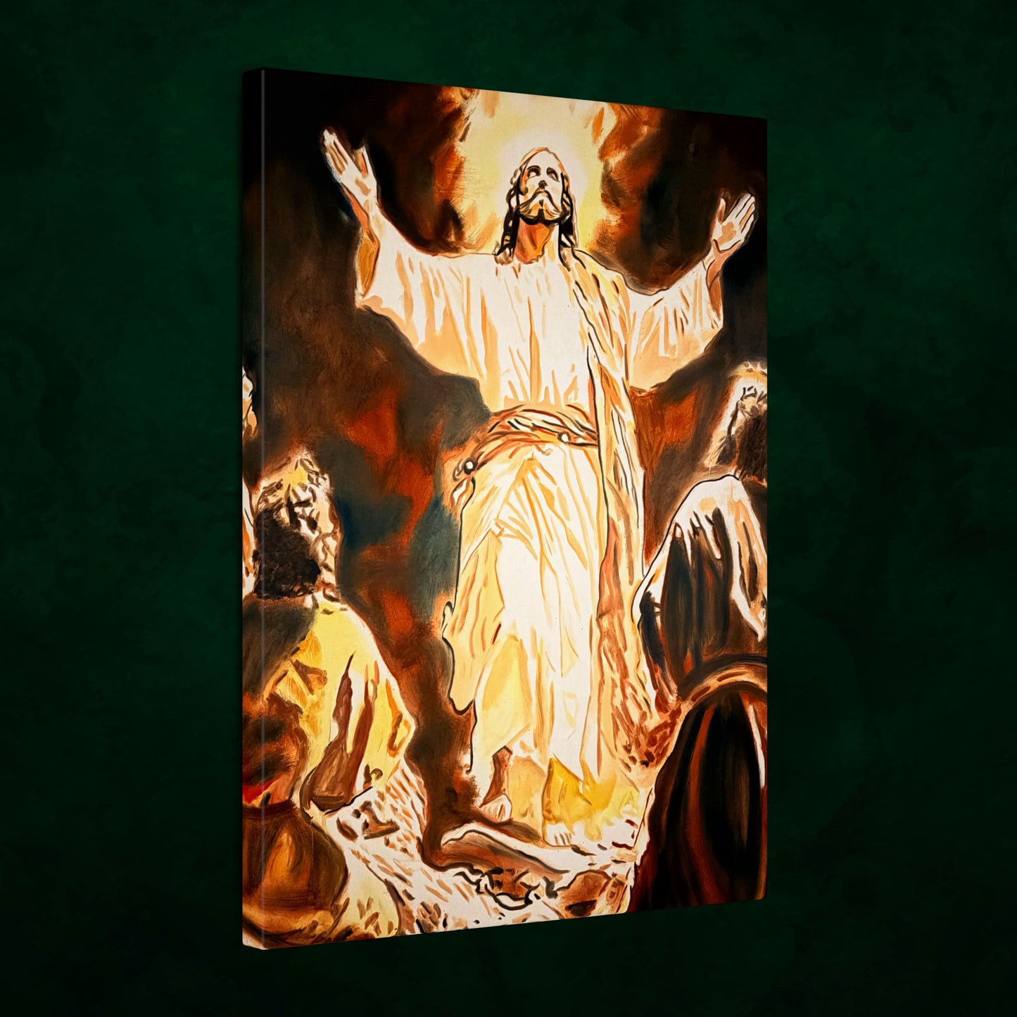 Jesus Christ by Warren Willowdale - Canvas Print