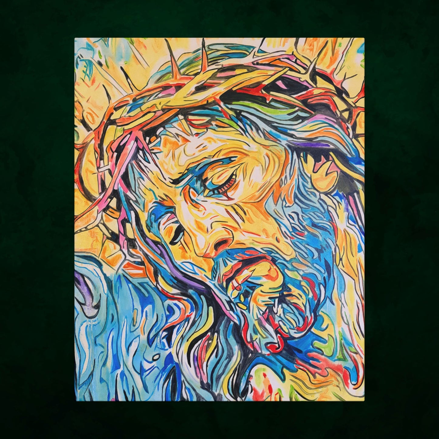 Jesus Christ by Warren Willowdale — Canvas Print
