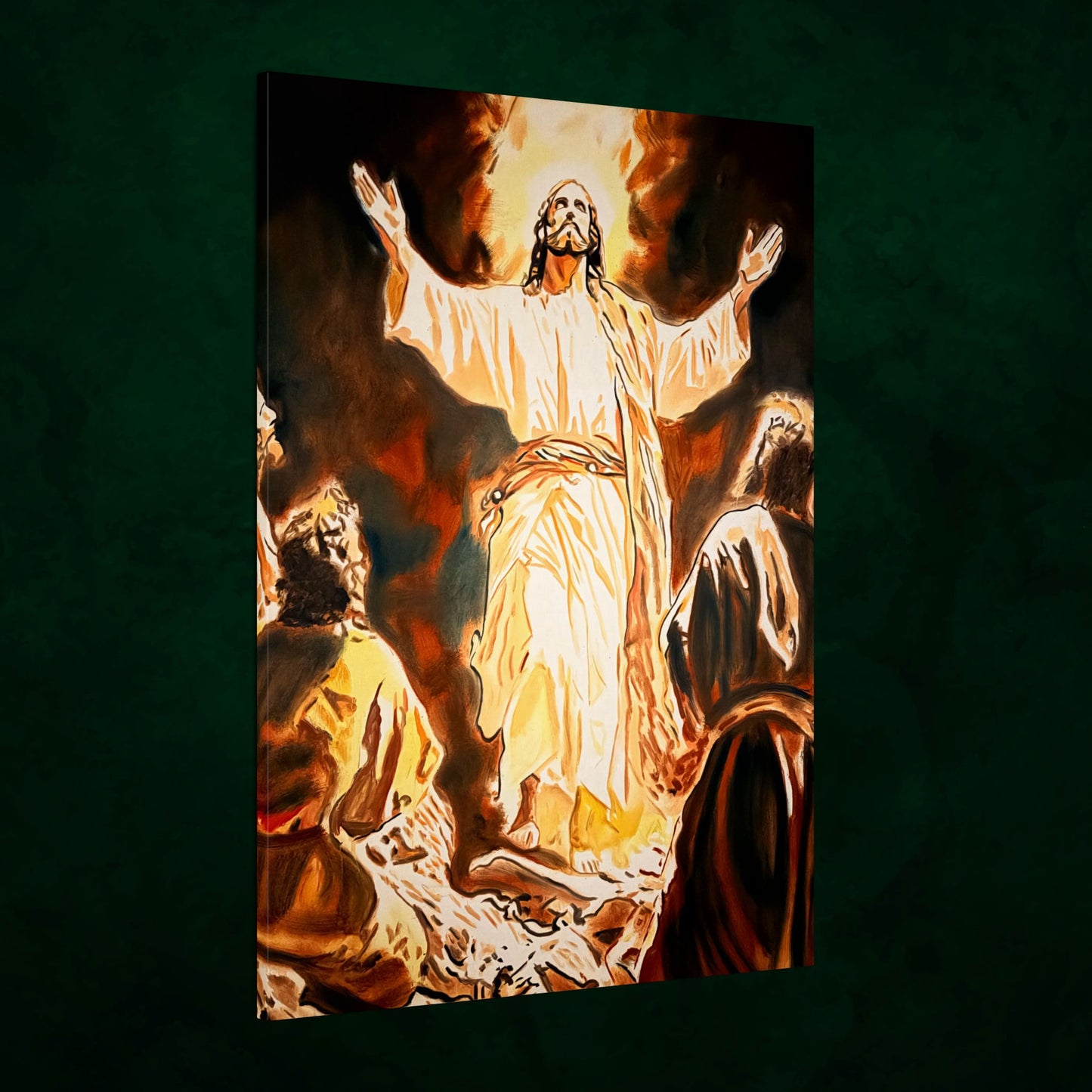 Jesus Christ by Warren Willowdale - Canvas Print