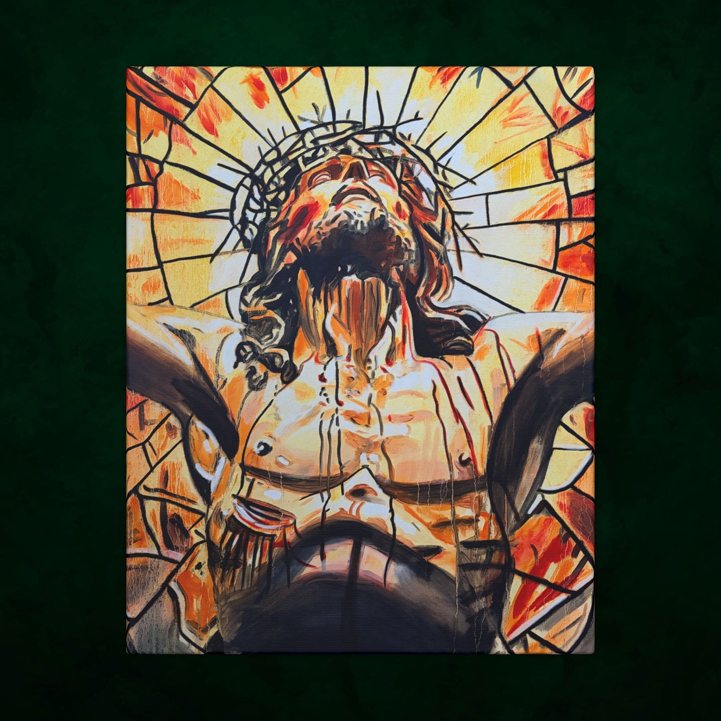 Jesus Christ by Warren Willowdale — Canvas Print