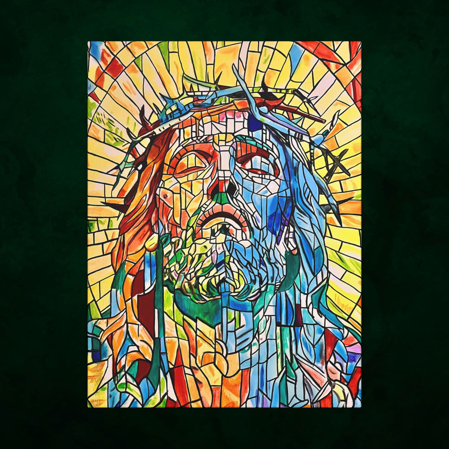 Jesus Christ by Warren Willowdale — Canvas Print