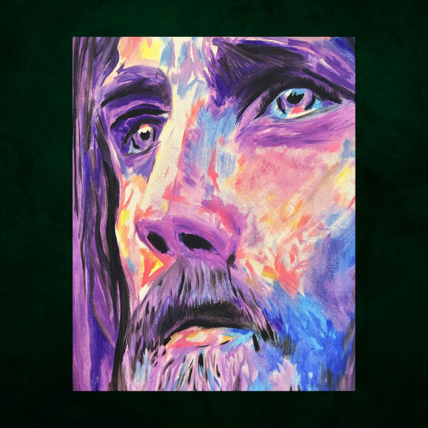 Jesus Christ by Wamantha - Canvas Print