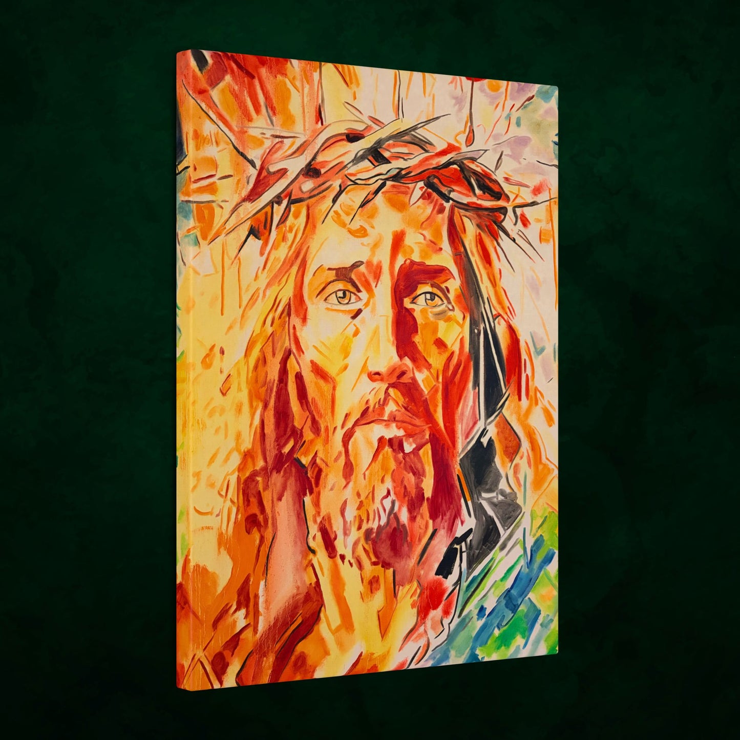 Jesus Christ by Warren Willowdale - Canvas Print