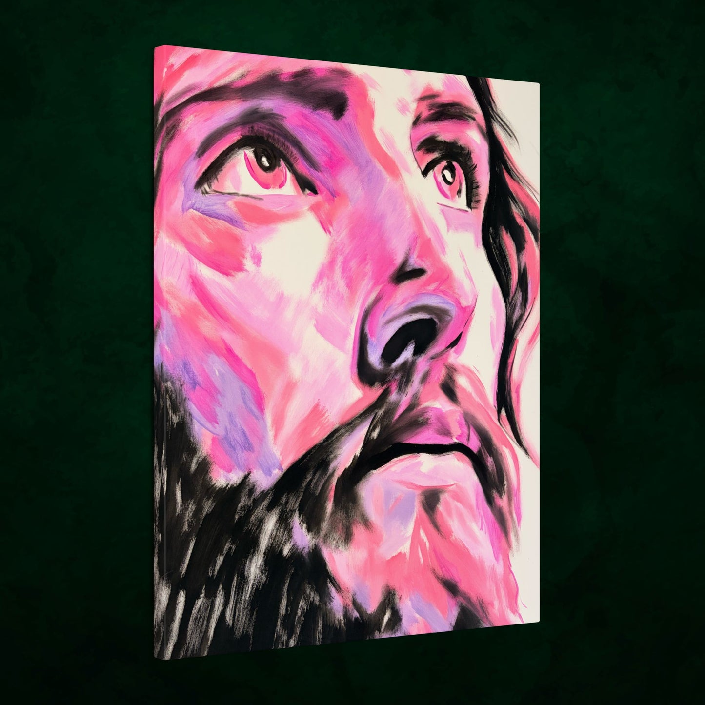 Jesus Christ by Wamantha - Canvas Print