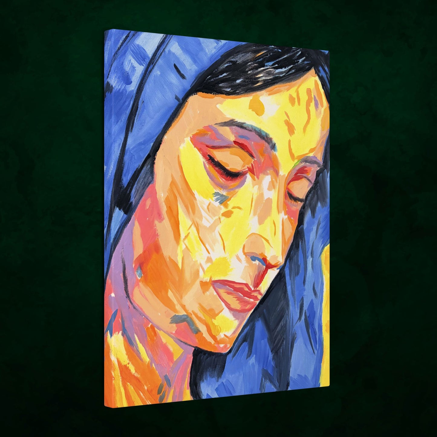 Mary by Wamantha — Canvas Print