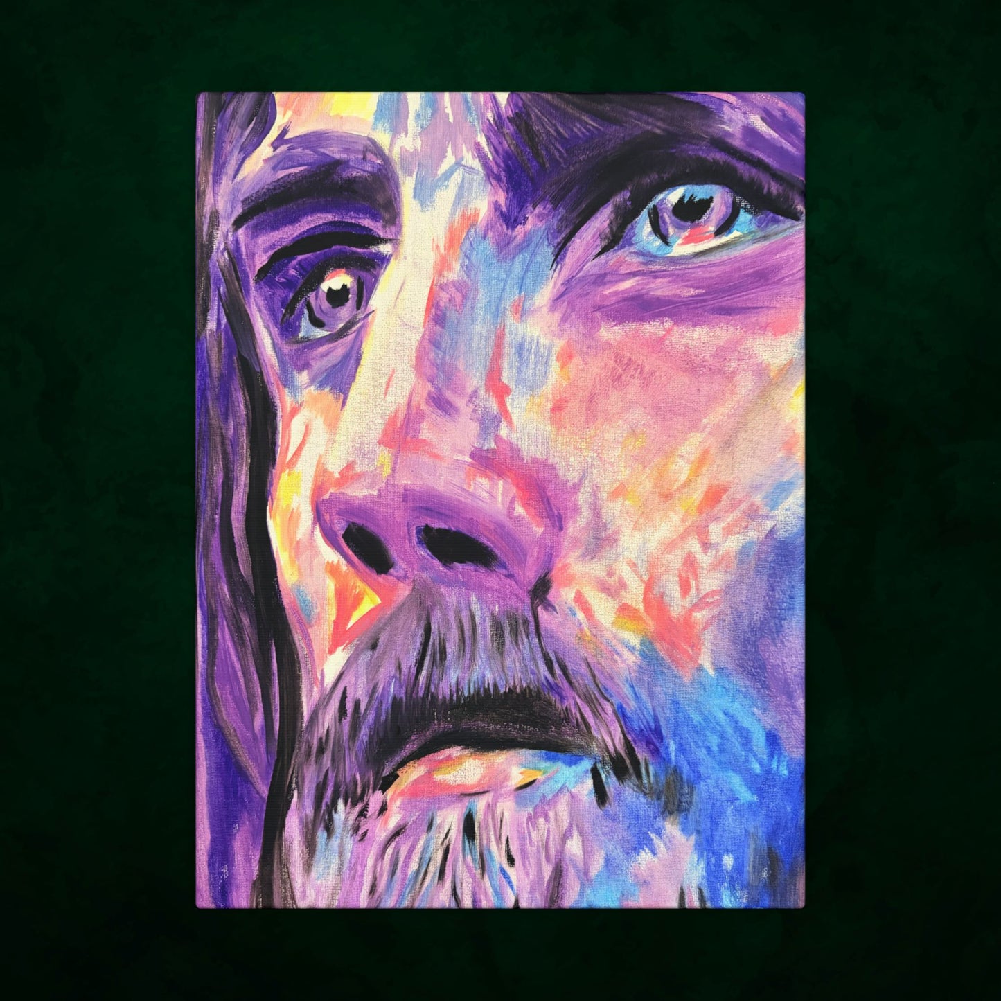 Jesus Christ by Wamantha - Canvas Print