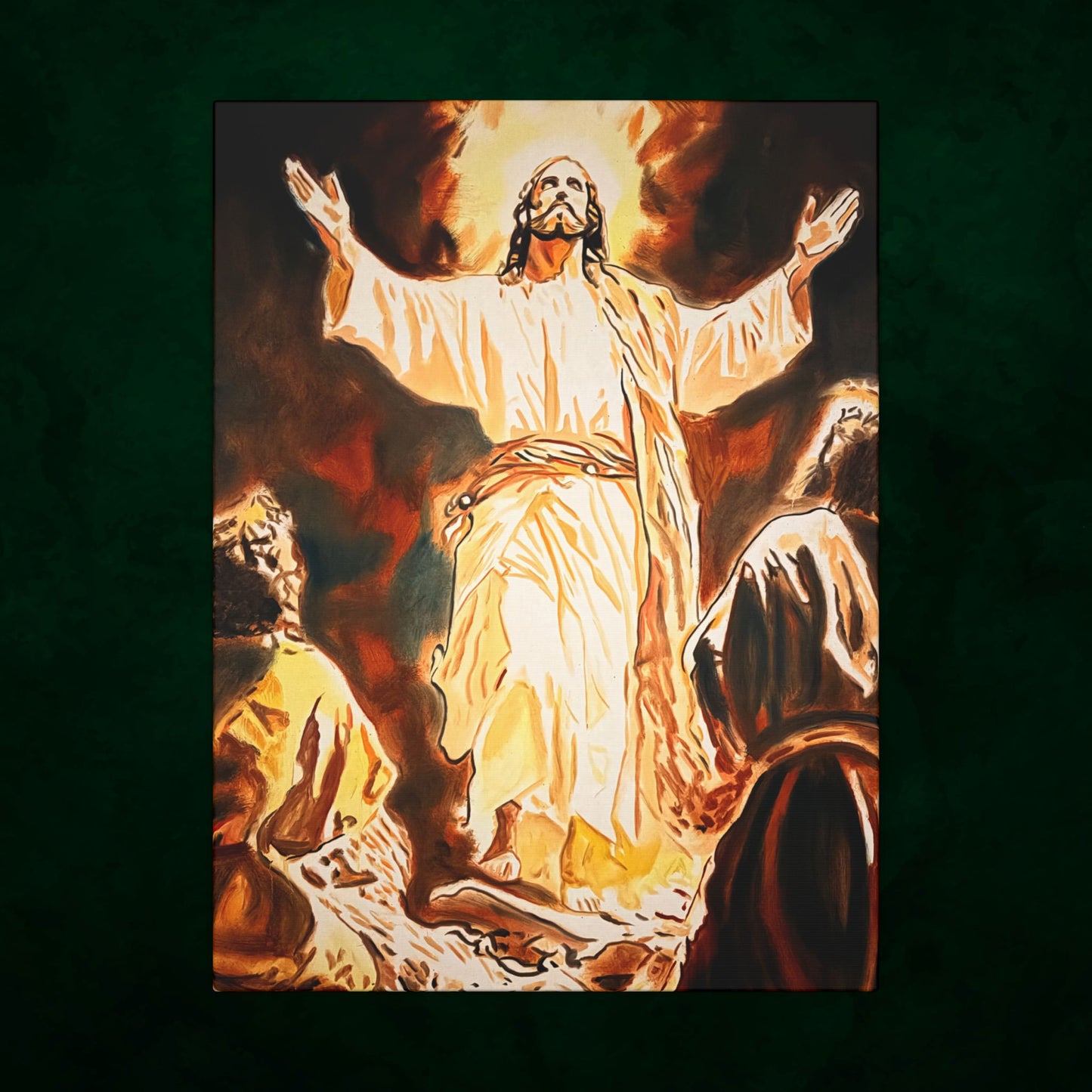 Jesus Christ by Warren Willowdale - Canvas Print