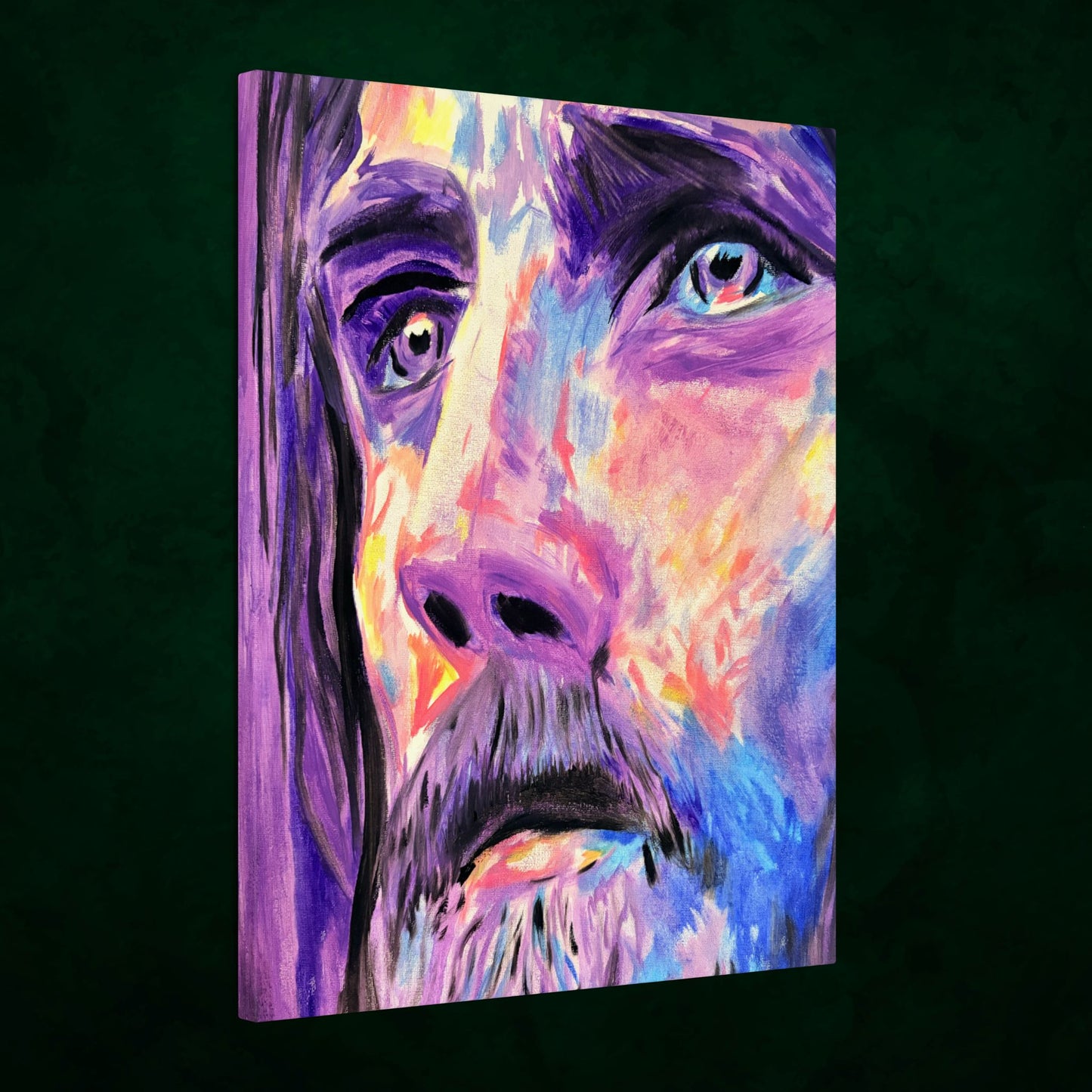 Jesus Christ by Wamantha - Canvas Print