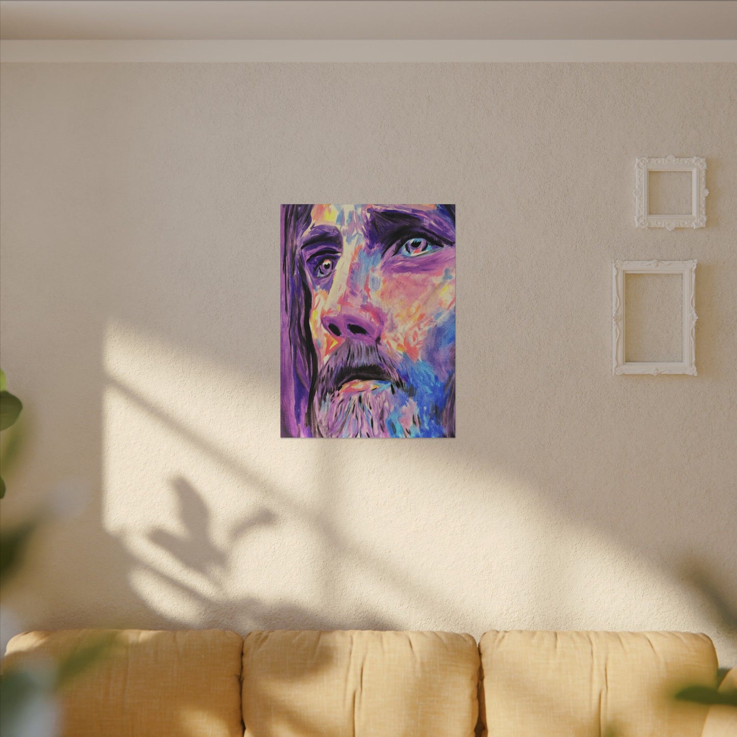 Jesus Christ by Wamantha - Canvas Print