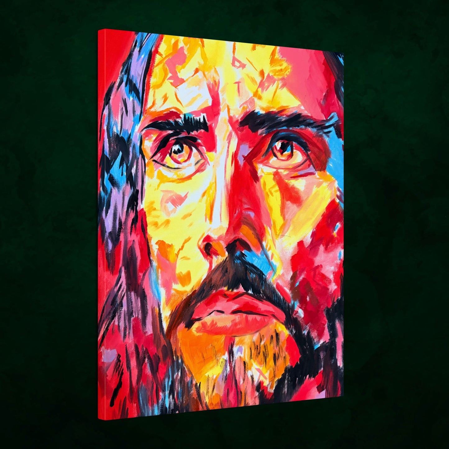 Jesus Christ by Wamantha - Canvas Print