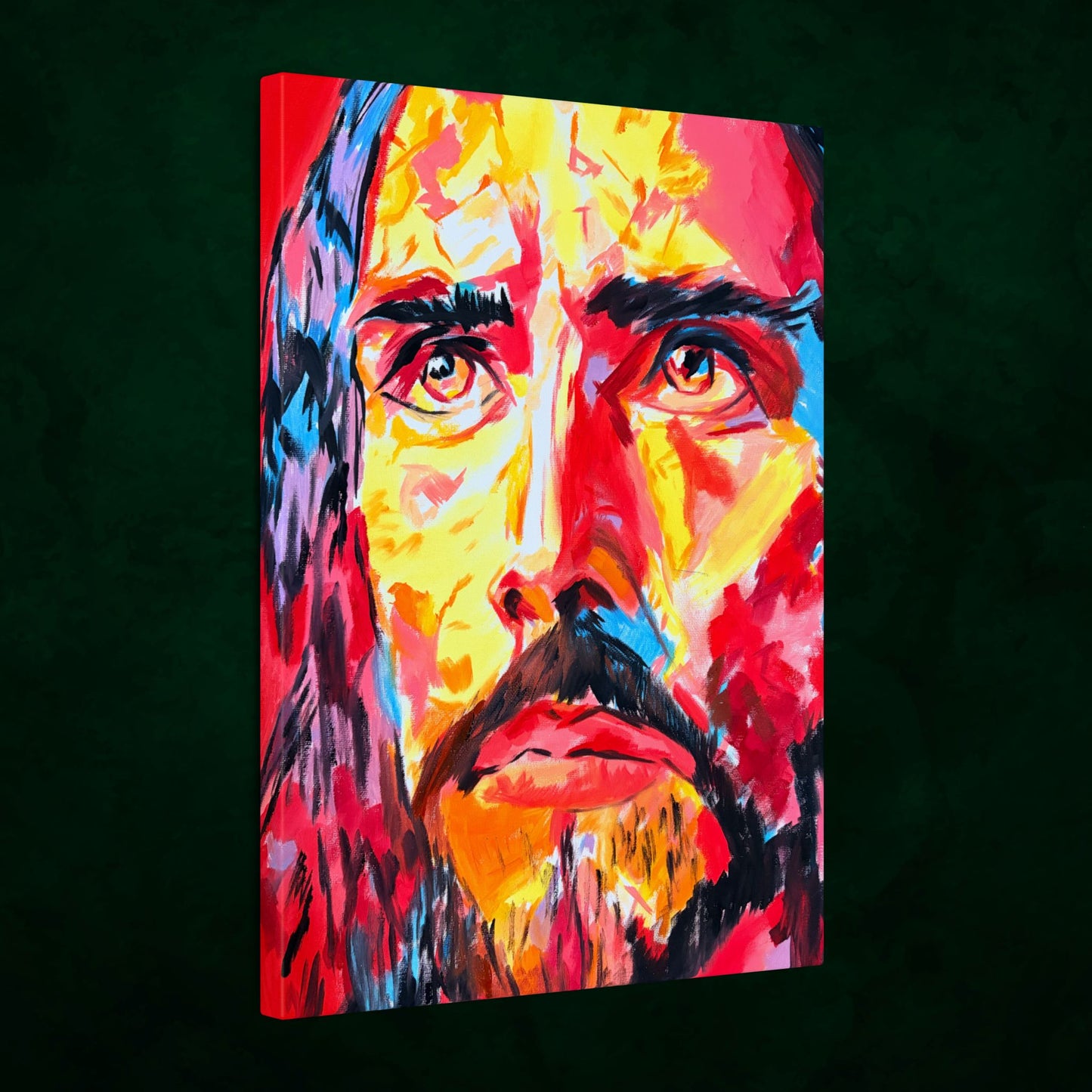 Jesus Christ by Wamantha - Canvas Print