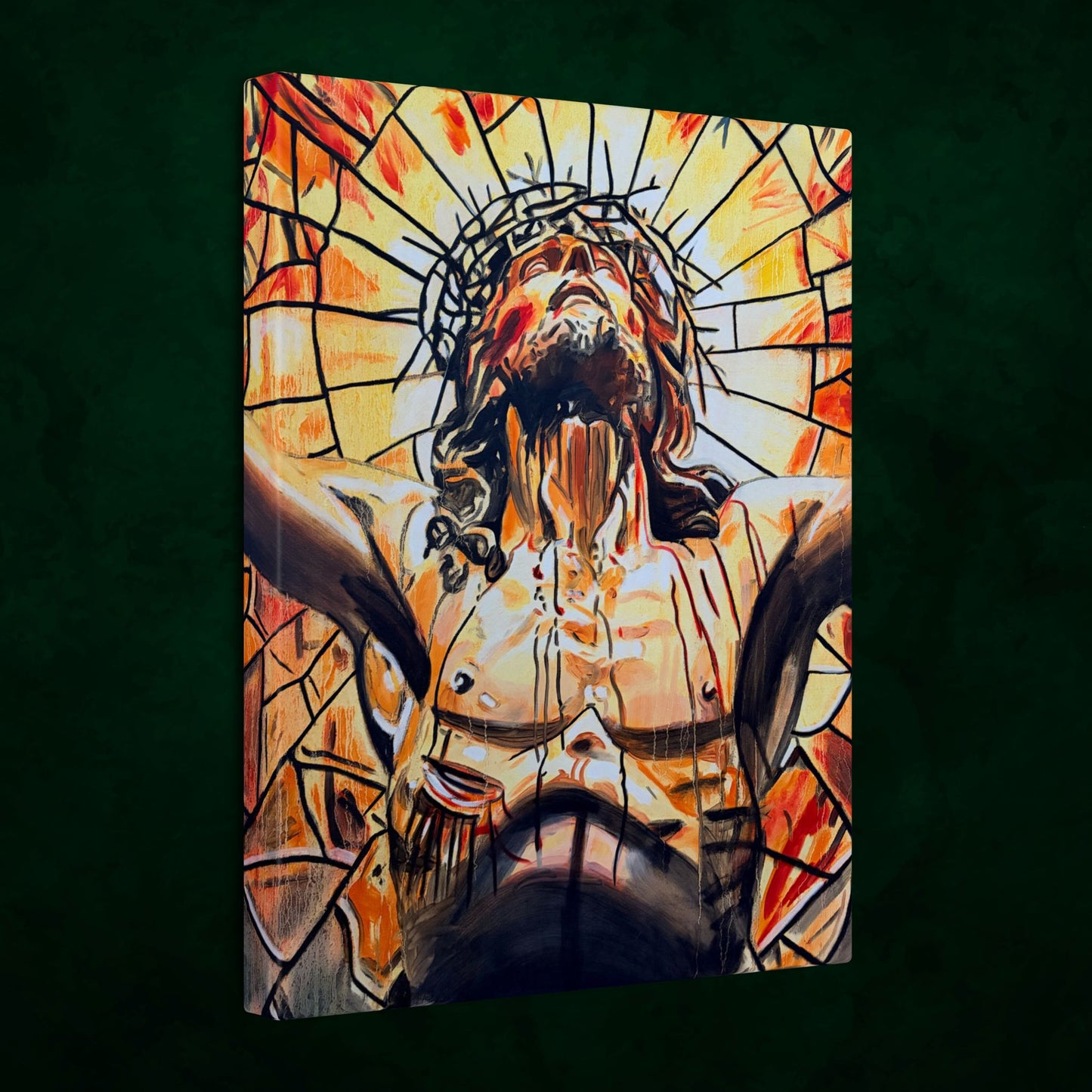 Jesus Christ by Warren Willowdale — Canvas Print