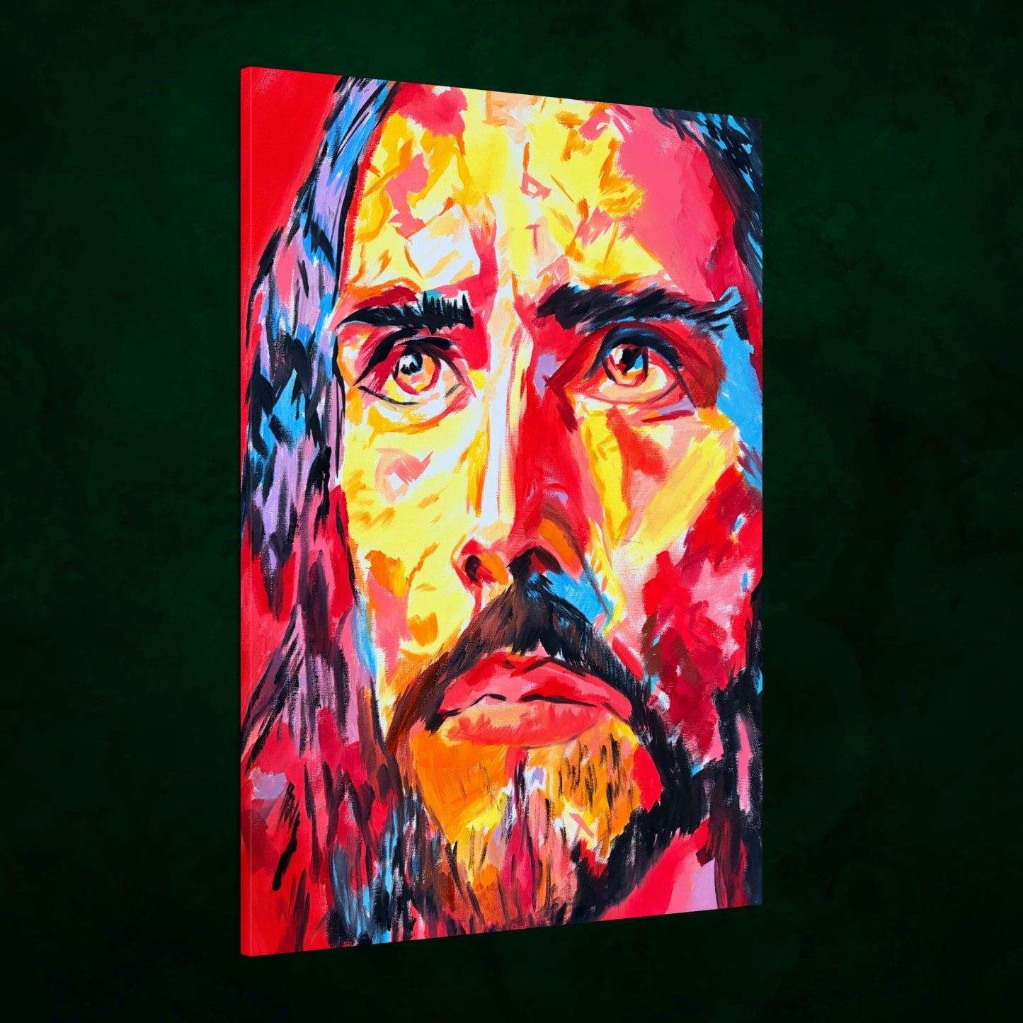 Jesus Christ by Wamantha - Canvas Print