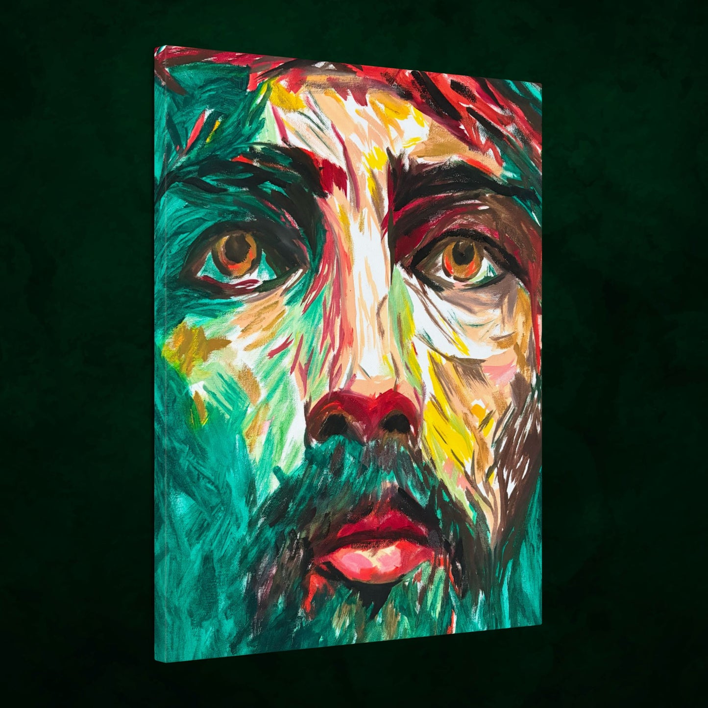 Jesus Christ by Wamantha - Canvas Print