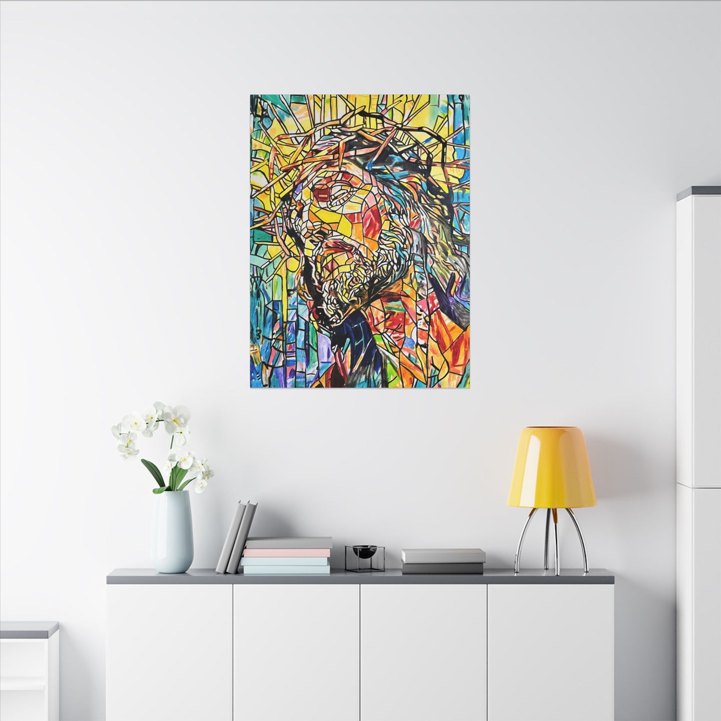 Jesus Christ by Warren Willowdale - Canvas Print