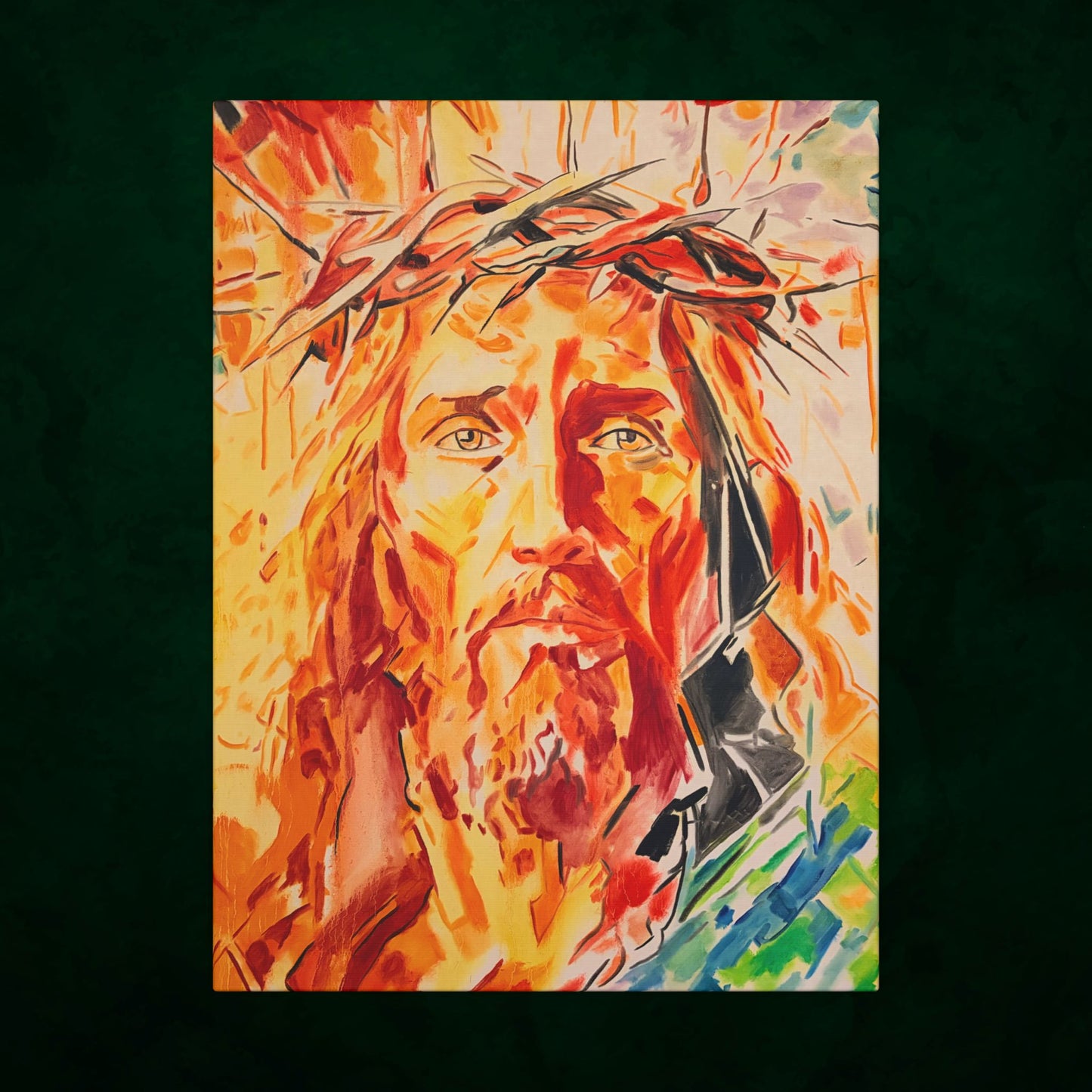 Jesus Christ by Warren Willowdale - Canvas Print
