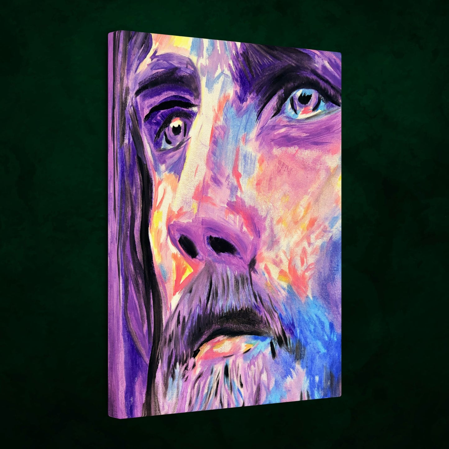 Jesus Christ by Wamantha - Canvas Print