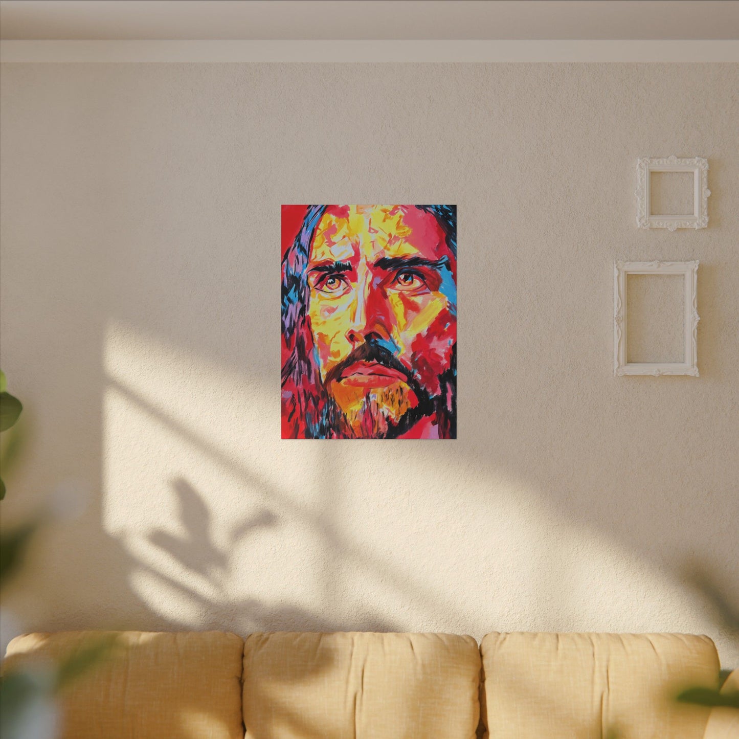 Jesus Christ by Wamantha - Canvas Print