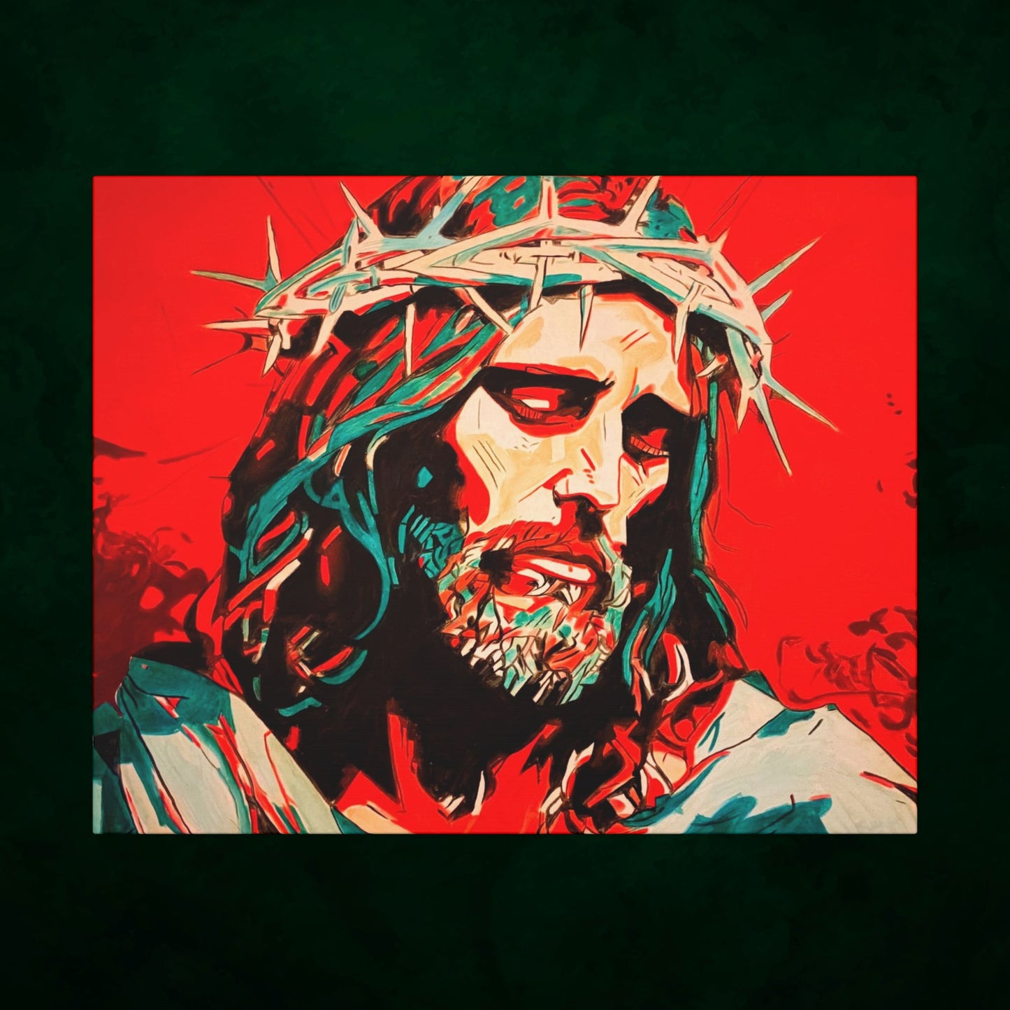 Jesus Christ by Warren Willowdale - Canvas Print