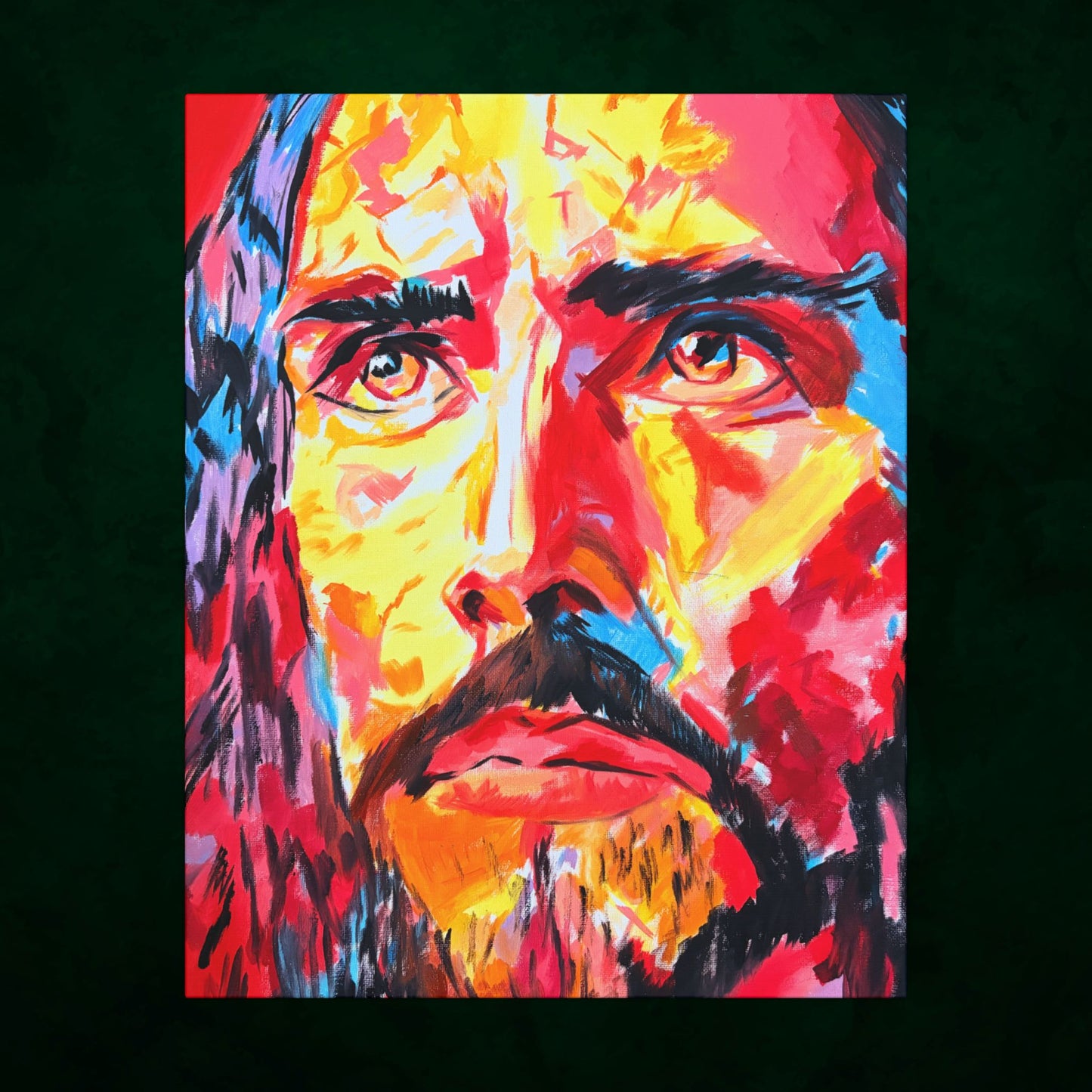 Jesus Christ by Wamantha - Canvas Print