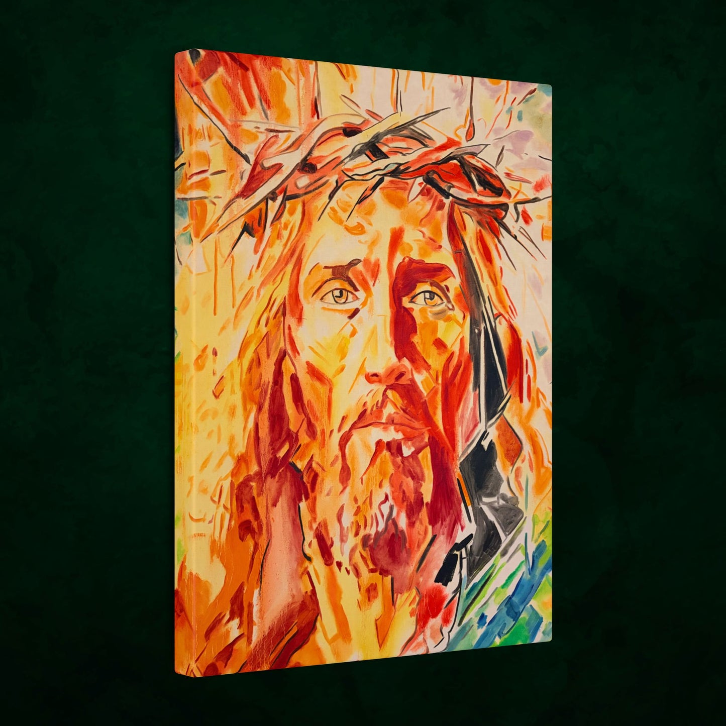 Jesus Christ by Warren Willowdale - Canvas Print