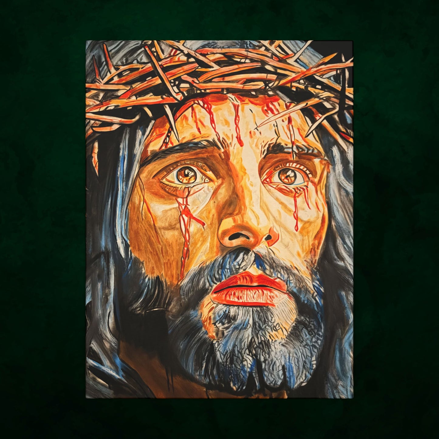 Jesus Christ by Warren Willowdale - Canvas Print