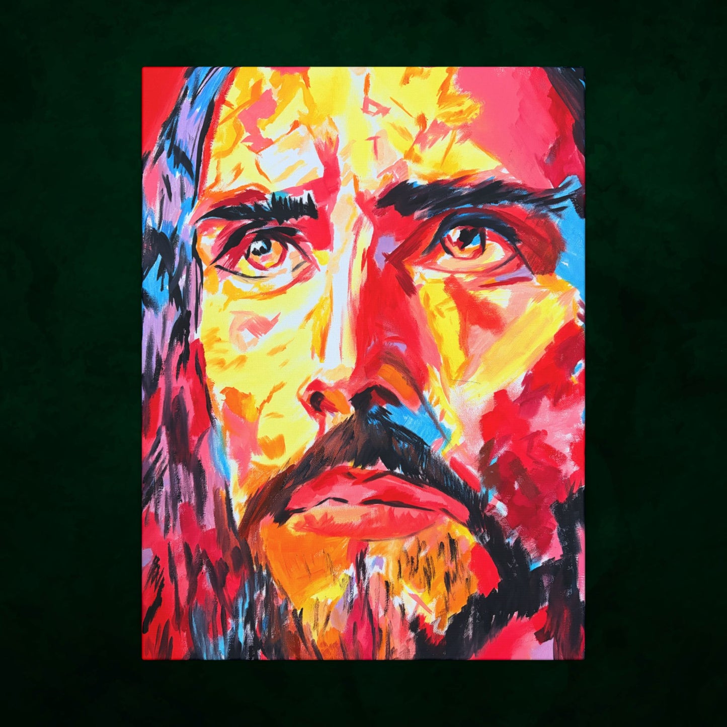Jesus Christ by Wamantha - Canvas Print